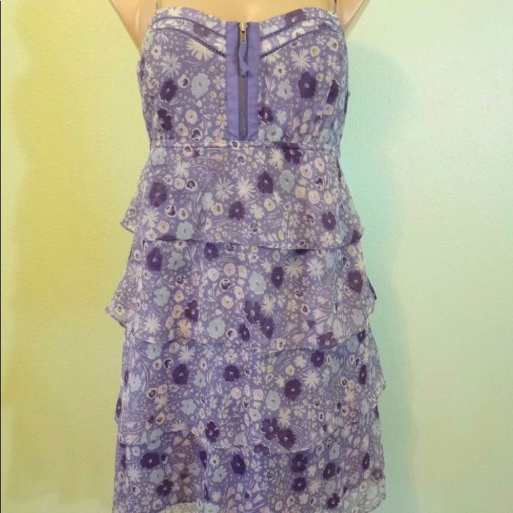 American Eagle outfitters purple floral dress